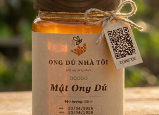 Hũ mật ong dú nguyên chất Ong Dú Nhà Tôi bảo quản đúng cách